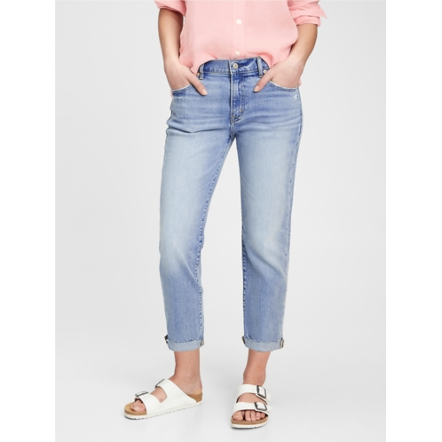 Gap Mid Rise Girlfriend Jeans
