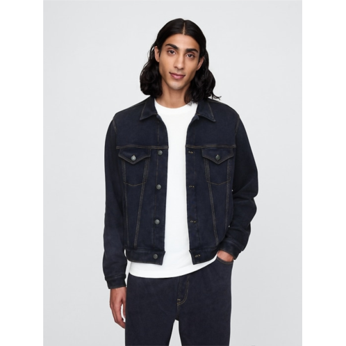 Gap Icon Heavyweight Sweatshirt Denim Jacket