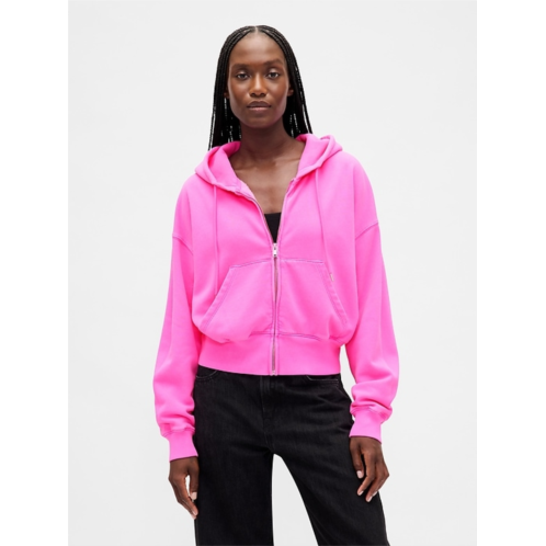 Gap VintageSoft Wedge Zip Hoodie