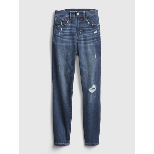 Gap High Rise True Skinny Jeans