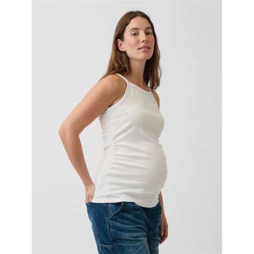 Gap Maternity Modern Apron-Neck Tank Top