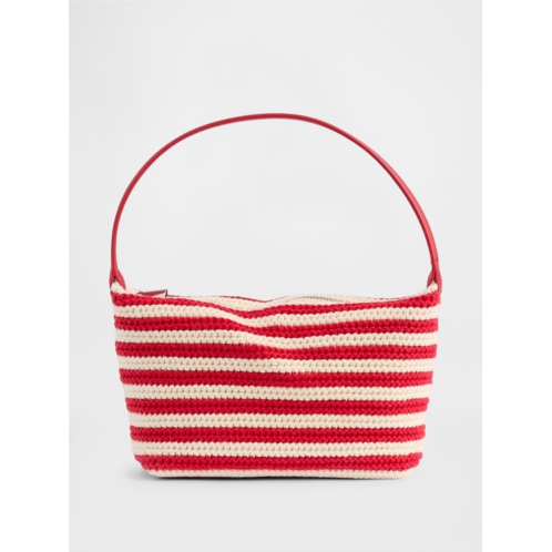 Gap Crochet Stripe Mini Bag