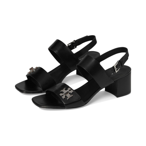 Womens Tory Burch T Lock Heel Sandals 55mm
