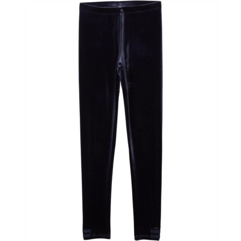 Janie and Jack Velvet Bow Leggings (Toddler/Little Kids/Big Kids)