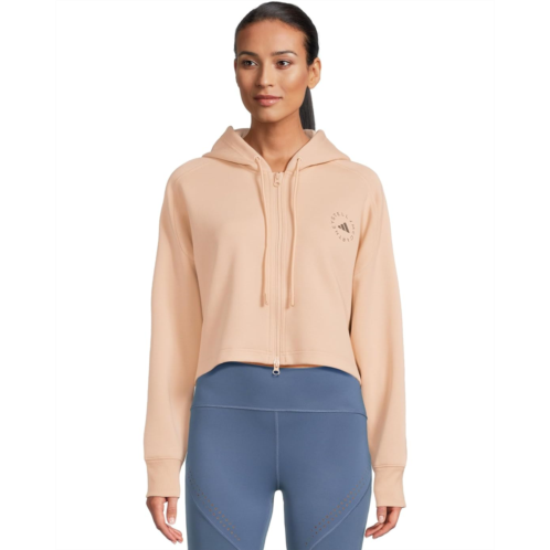 Womens adidas by Stella McCartney Sportswear Cropped Hoodie JW4690