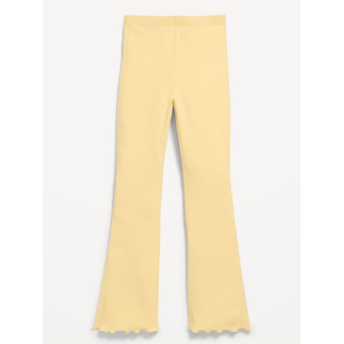 OldNavy High-Waisted Ribbed Flared Leggings for Girls