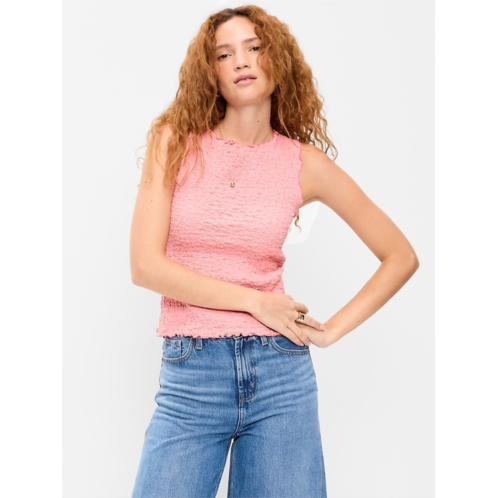 OldNavy Sleeveless Smocked Tank Top