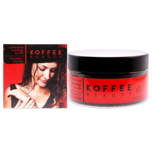 Koffee Beauty coffee scrub - chocolate by for unisex - 4 oz scrub