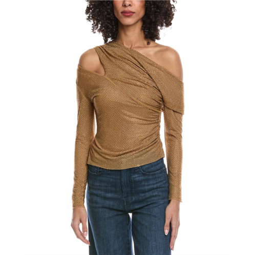 Self-Portrait rhinestone top