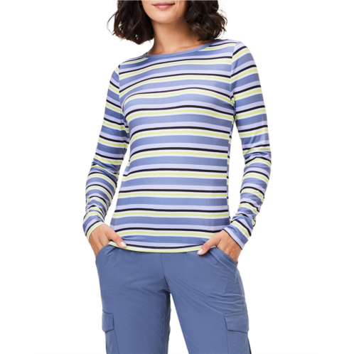 NICZOE easy stripe flow fit top
