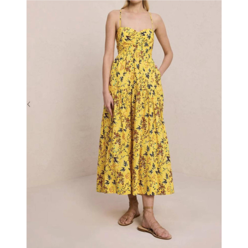 A.L.C. arit dress in yellow