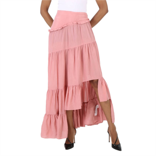 3.1 Phillip Lim ladies dusty pink full gathered asymmetrical skirt