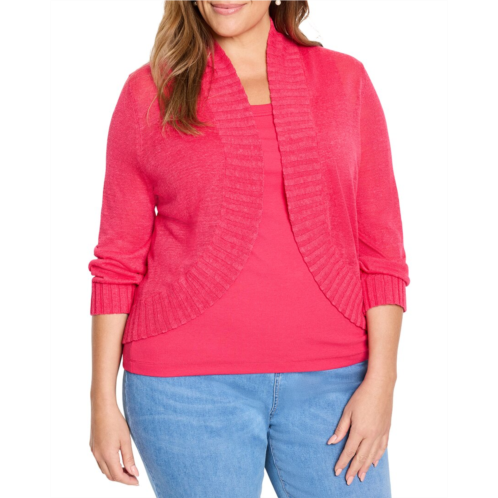 NICZOE plus bolero cardigan