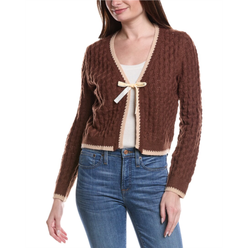 ANNA KAY petit moi wool-blend cardigan