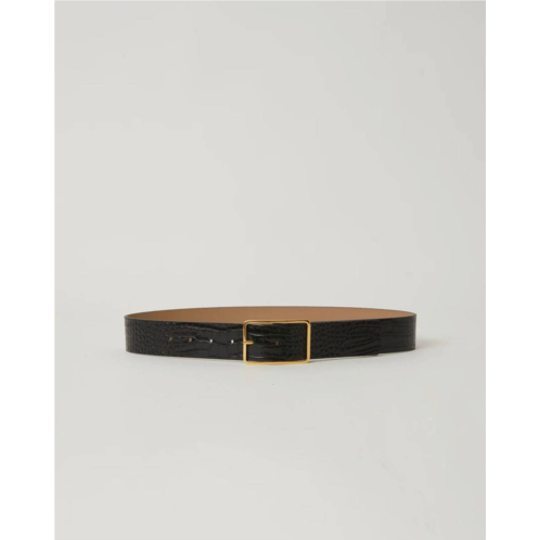 B-LOW THE belt milla croco hip belt in black/gold