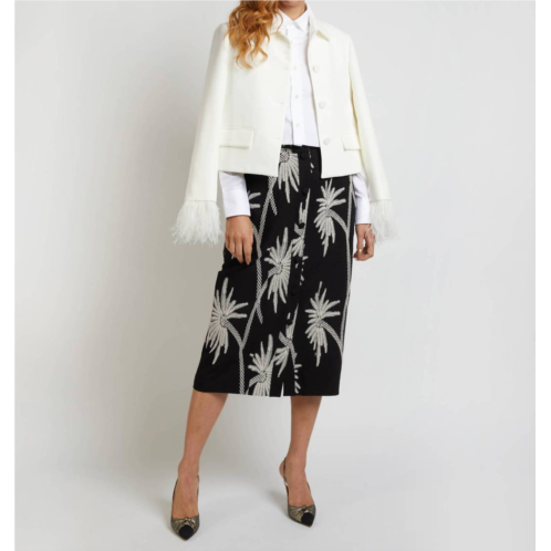 Joyce met Rachie noah skirt in black/ivory
