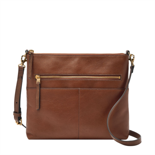 Fossil womens fiona leather crossbody