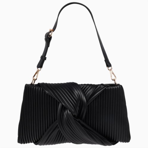 Jason Wu pleated knot clutch with shoulder strap