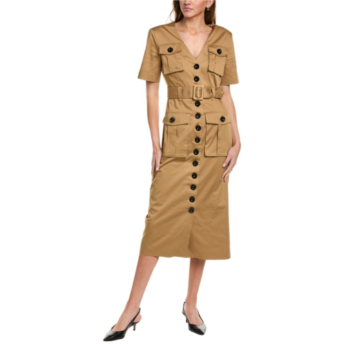 Toccin finn safari midi dress