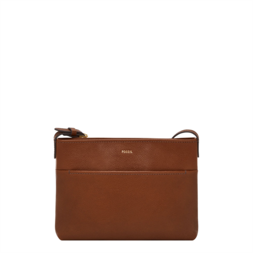 Fossil womens phoebe leather small crossbody