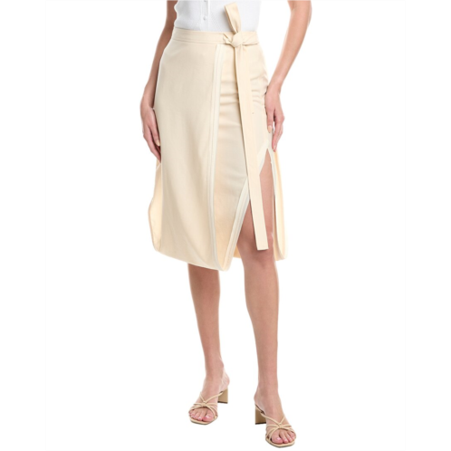 3.1 Phillip Lim endless loop wool-blend skirt