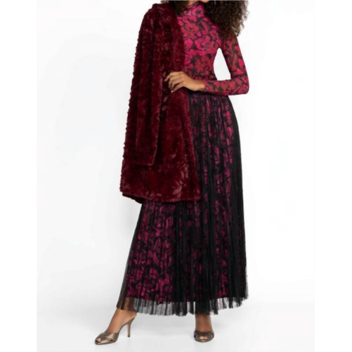 Johnny Was yolanda pleated maxi skirt in celebrate