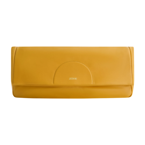 Jason Wu elegant fold-over clutch grape