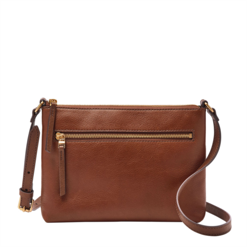 Fossil womens fiona leather crossbody