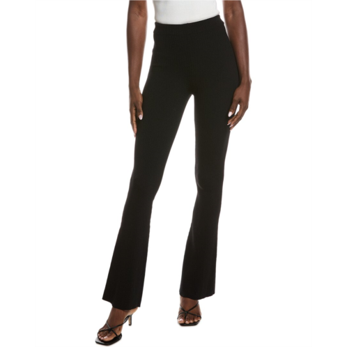 Maje ribbed flare pant