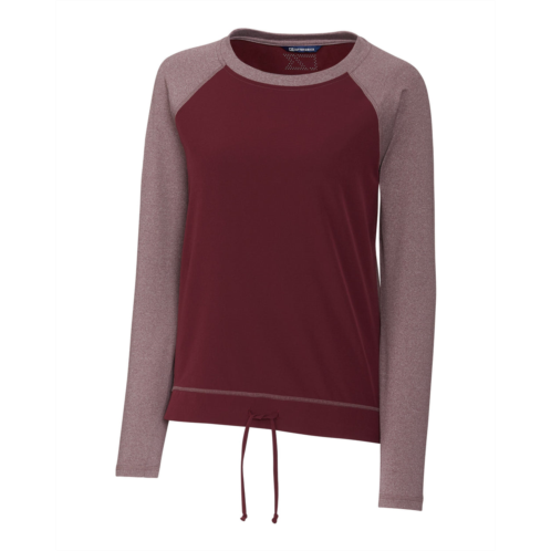 Cutter & Buck response lightweight hybrid womens pullover windbreaker