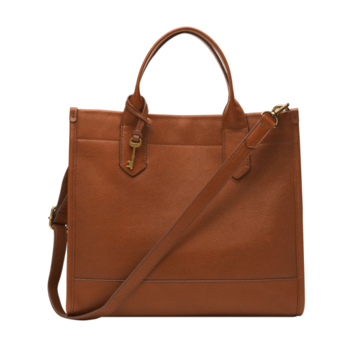 Fossil womens kyler leather tote