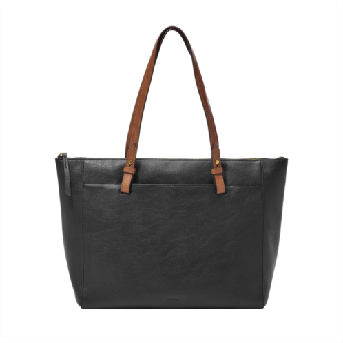 Fossil womens rachel litehide leather tote