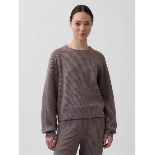 Gap CashSoft Relaxed Shaker-Stitch Sweater