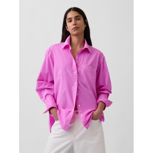 Gap Organic Cotton Poplin Big Shirt