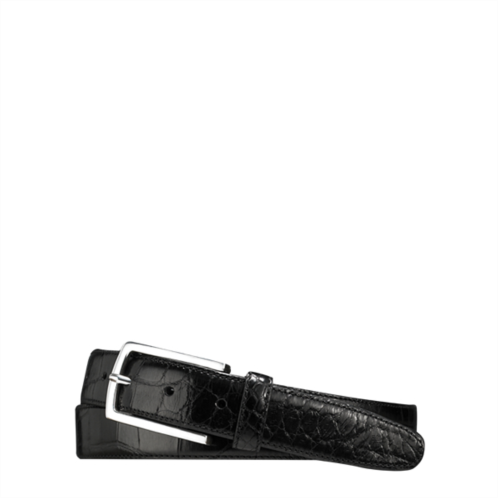 Polo Ralph Lauren Alligator Sterling-Buckle Belt