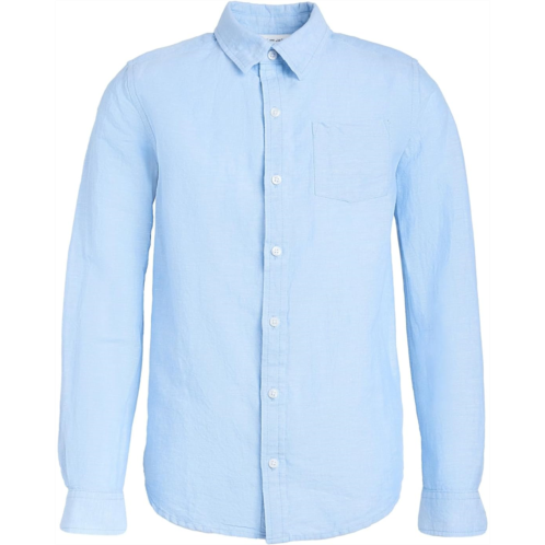 Boys Janie and Jack Linen Roll Up Shirt (Toddler/Little Kids/Big Kids)