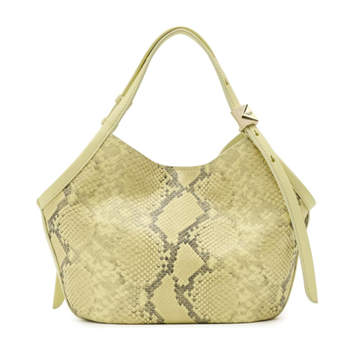 Kate Spade New York Deco Snake Embossed Leather Small Tulip Tote