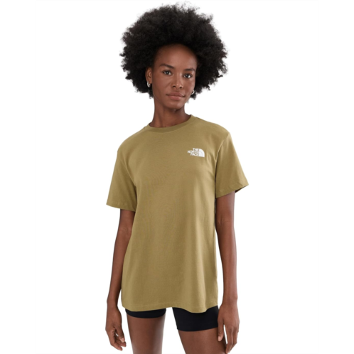 Womens The North Face Short Sleeve Core Box NSE Tee