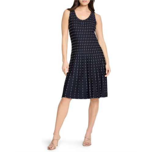 Womens NICZOE Falling Dot Twirl Dress