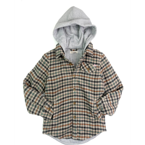 Boys Appaman Kids Glen Hooded Shirt (Toddler/Little Kids/Big Kids)