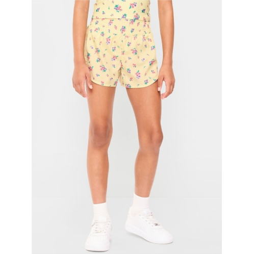 OldNavy High-Waisted Dolphin-Hem Run Shorts for Girls