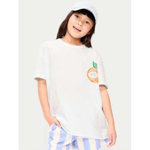 OldNavy Short-Sleeve Oversized Graphic T-Shirt for Girls