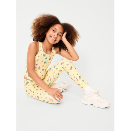 OldNavy High-Waisted PowerSoft 7/8-Length Leggings for Girls