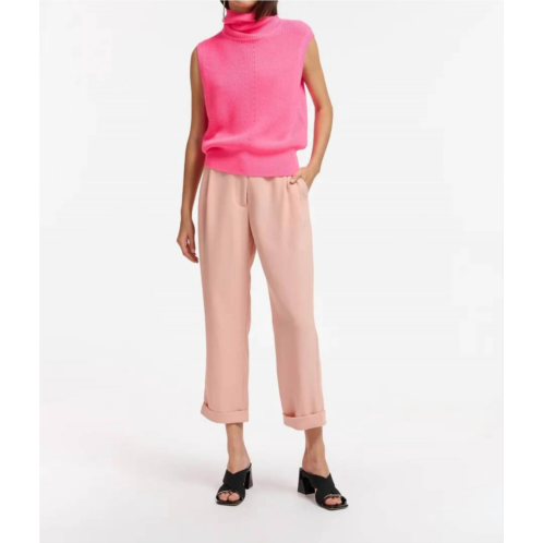 ESSENTIEL ANTWERP english tapered-leg pant in vintage pink