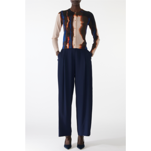 Jason Wu empireyarn burned stripe wool cardigan