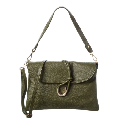 Persaman New York adelais leather shoulder bag