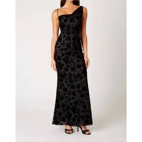 NIA roberto dress in black