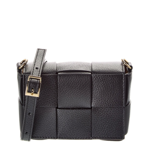 Isabella Rossetti leah hand-woven leather crossbody