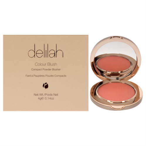 Delilah colour blush compact powder blusher - clementine by for women - 0.14 oz blush
