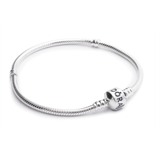 Pandora iconic silver charm bracelet -